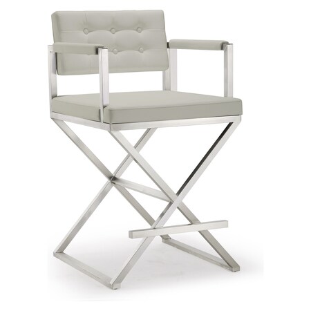 Tov Furniture Tov Furniture Director Steel Counter Stool TOV-K3657
